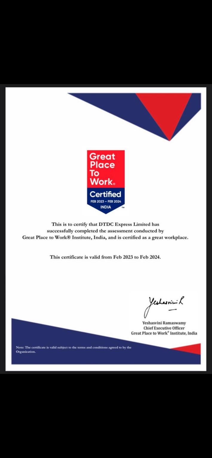 Awarded as Great Place to Work